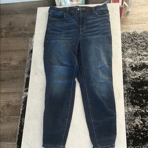 American Eagle Outfitters Dark Blue Skinny Jeans